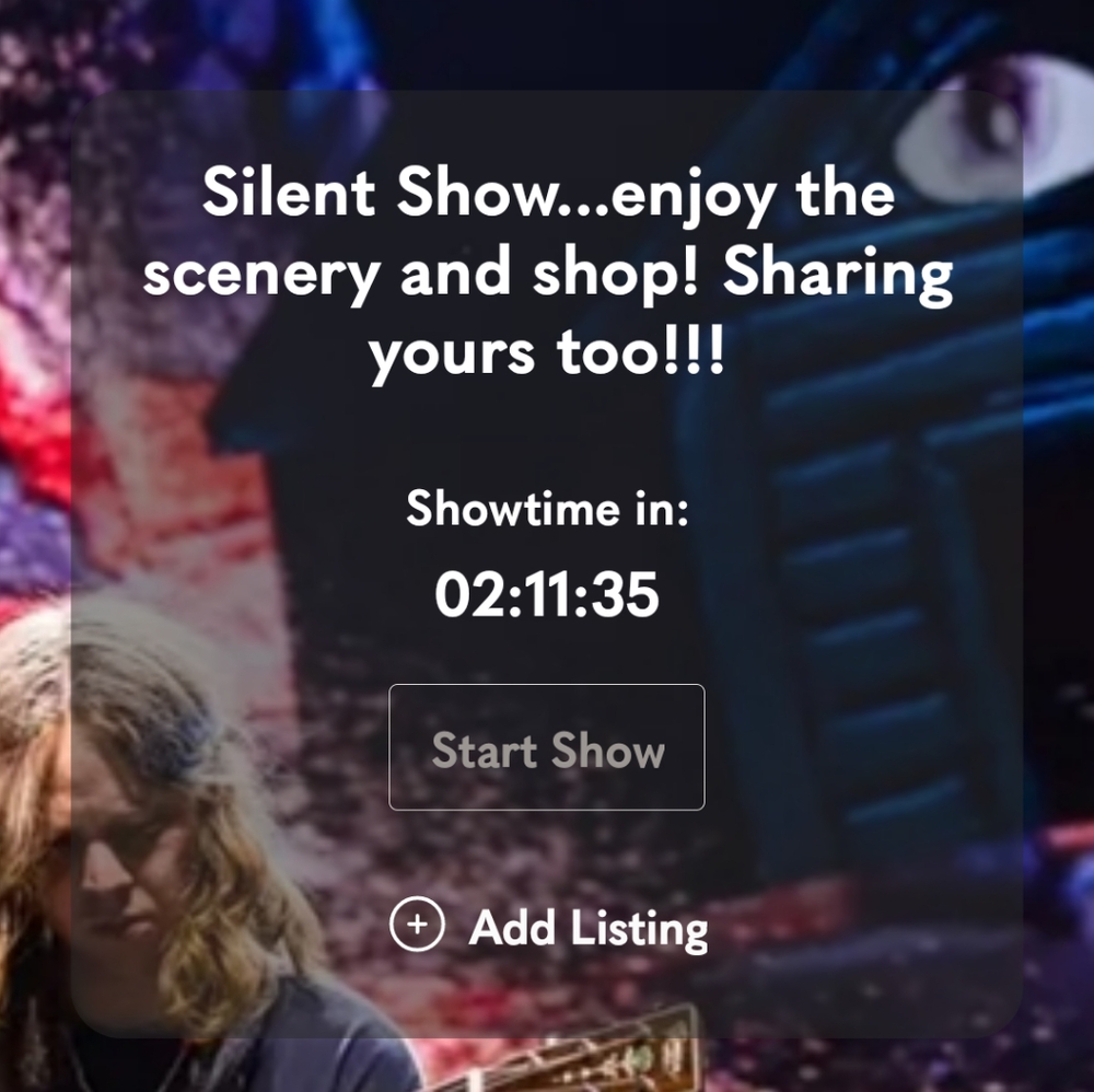 Silent Show today at 4 pm! Sharing yours...go ahead and send em over!!!